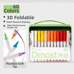 deli | Refill Direct Liquid Oil Markers Soft Tips Water Washable Strong Coverage