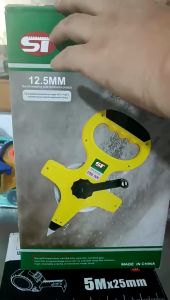 ตลับเมตรโลหะ ตลับเมตร 50 /100เมตร มีตัวหมุนสำหรับเก็บ สินค้าพร้อมส่ง