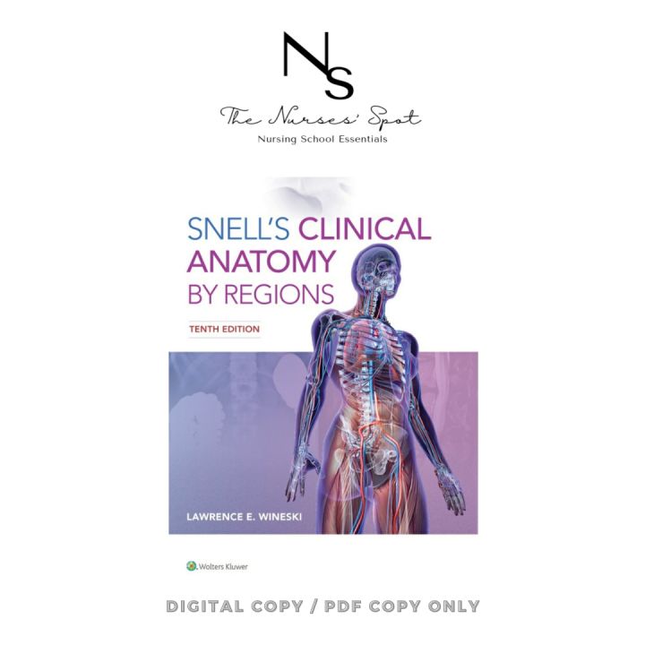 Snell's Clinical Anatomy by Regions 10th Edition | Lazada PH