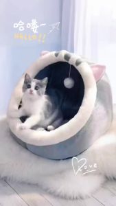 Universal semi-enclosed dog kennel cat kennel wear-resistant and dirt-resistant cat kennel dog kennel warm dog kennel pet kennel wholesale