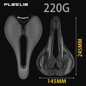 plselis Road Bicycle Seat Post Hollow Breathable Lightweight Ergonomic Design Durable 220g for Cycling Sports Equipment