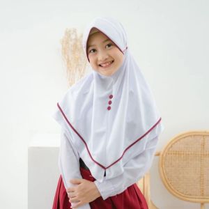 Hijab anak model IVO Kancing