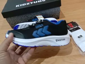 Sepatu Sekolah Anak Laki Laki Perempuan Sepatu Warna Hitam Murah Tali Perekat Rekat Kecil Tanggung Umur 6-10 Tahun PAUD TK SD SMP SMA Kelas 1 2 3 4 5 6 7 8 9 0-KIDZTUBS1909040824