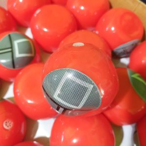 Flashing spiky ball mainan anak squid game mainan bola lempar nyala