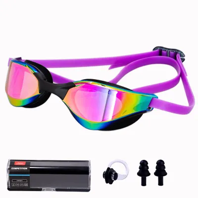 Race Swimming Goggles Adult Swimming Goggles Race Plating Professional Anti-Fog Swimming Goggles Training Goggles