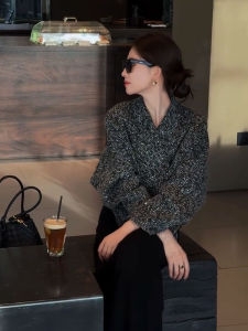 YUFUQING | Elegant Short Black Outerwear Womens Thickened Autumn Winter Coat Stylish Ladylike Style Small Size Friendly High Collar