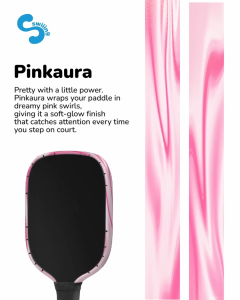 NEW DESIGN [Swiiing] Pinkaura Pickleball Paddle Edge Tape Protector 16mm