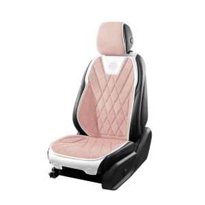 CapitAuto | Faux Fur Four Seasons Universal Waist-Fit Car Seat Cover