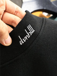 Fashionable Double-sided Velvet Stretchy Warm Base Layer T-shirt for Men in Autumn Winter Solid Color High Neck Loose Fit Daily Wear