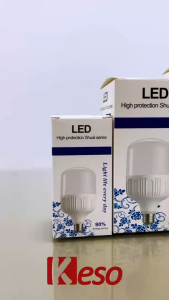 Keso โคมไฟ led หลอดประหยัดไฟ 5W 9W 15W 20W หลอดไฟ ความสว่างสูงแสงขาว