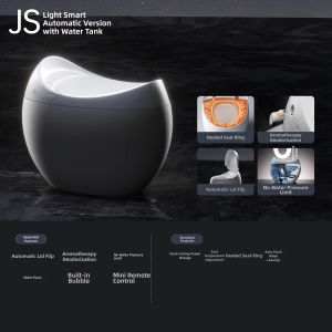 TEM | Egg-shaped Smart Automatic Integral Toilet