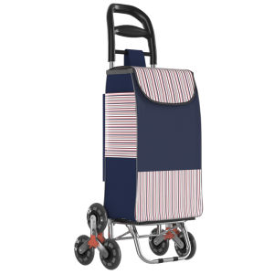 Xe Đẩy Mua Sắm Gấp Gọn Dùng Cho Người Già Xe Đẩy Rau Quả Di Động Thanh Tuổi Tác Xe Đẩy Hàng Cầm Tay Leo Cầu Thang