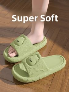 MONLEYTA | Slip-On Home Slippers Womens Summer Indoor EVA Anti-Slip Bathroom Bathing Slippers Mens Comfortable Feeling Flat Sandals
