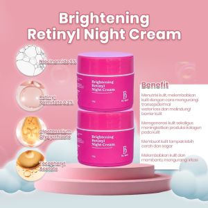 BRIGHTENING RETINYL NIGHT CREAM BG SKIN / BG SKINCARE / BEAUTY GLOW SKINCARE ORIGINAL