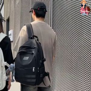 Cặp đi học nam nữ balo đi chơi nam nữ cá tính xinh xắn cute trắng đen thời trang ulzzang hàn quốc nhiều ngăn TTS32
