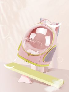 Cat Bag Outdoor Portable Breathable Pet Backpack All Year Round Neutral Anti-Stress Cat Cage Large Capacity Cat Backpack