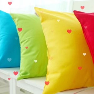 หมอนอิง สีพื้น สวยสดใส หมอน ขนาด 18 นิ้ว หมอนอิงโซฟา สีพื้น  หมอนหนุนหลัง ตกเเต่งโซฟา บ้าน ร้านอาหาร หมอน หมอนโรงเเรม หมอนอิงพิงหลัง