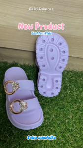 Jokixx Sandal Anak Perempuan manik blink-blink  Keren Kualitas Import