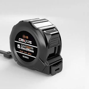 ToolHub Meteran Pengukur Kelas Industri Presisi meteran tukang Tinggi Bahan Stainless Steel Tebal Tahan Air 5/7.5/10 meter alat ukur dengan pengunc Home Meteran Roll High Precision Self Lock Tape Measure 19 mm 5 m