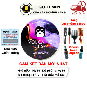 [CHÍNH HÃNG] Sáp Vuốt Tóc Volcanic Clay Tem SMS (Mới nhất)