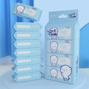 【COD】Paket Kecil Portabel Tissu Basah Mini Tisu Basah Kecil Jaringan Basah Anak-anak Siswa Tisu Mulut Tangan yang Dapat Dilepas Tisu Sanitasi Bersih -💞Margot