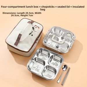 XIAOCHUSHU | Compartment Lunch Box for Students