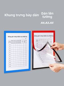 QINLEYI | Khung Hiển Thị Từ Tính A4