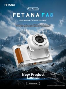 FETANA | Vintage Style Compact CCD Digital Camera For Beginners Female and Students Tourism Campus