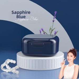 TINGYA | Portable Denture Retainer And Invisible Braces Cleaner Case