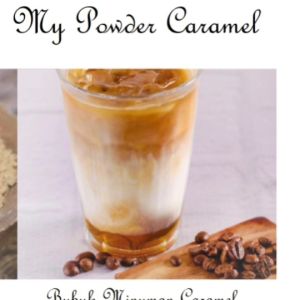 BUBUK powder minuman RASA CARAMELO REGULER - 1 KG