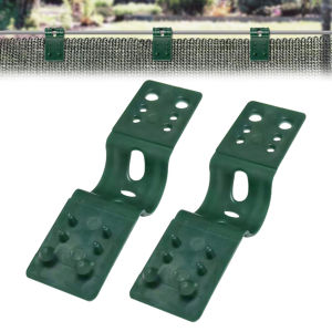 10Pcs Sun Shade Net Cloth Green Plastic Clips Canopy Awning Clip Fix Clamp Net Hook Holder Breeding Greenhouse Accessories