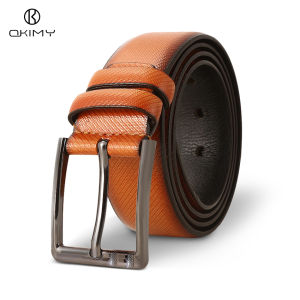 OKIMY Mens Belts Fashion Business Belt Soft PU Belt Alloy Pin Buckle Design Belts 120cm Scratch Resistant Belts Leisure Belt Gentlemen Belt for Men