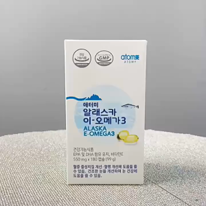 Atomy Alaska E-Omega 3 艾多美 阿拉斯加深海鱼油 (550mg*180 Soft-Gels)