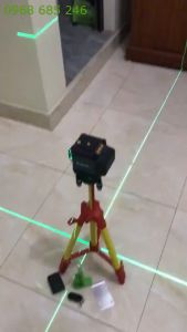 Máy cân mực bắn cốt máy cân bằng laser MAKITA 12 tia xanh laze có điều khiển sạc chân đế máy hộp nhựa