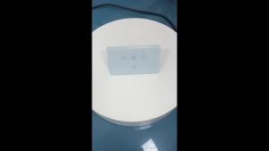 Tuya WiFi Bluetooth Smart Fan Light Switch US Standard Wall Touch Switch APP Remote Voice Timer Speed Control Alexa Google