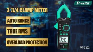 ProsKit MT-3202 3 3/4 Digital Clamp Meter