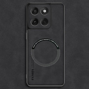 เคสโทรศัพท์หนังแกะแม่เหล็กนุ่ม สำหรับ MOTO G56 G86 Power G85/75/55/45/35/15/05 รองรับการชาร์จไร้สาย Magsafe ป้องกันรอยขีดข่วน