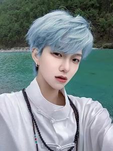 ISYUN |Plant-based Hair Dye Blue Iris Color No Bleaching EISANSUN
