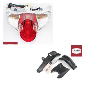 Combo dè sau 3 món + đèn hậu Satria fi Raider fi nhập Suzuki Indonesia tặng jack chuyển đèn - Lâm Lộc