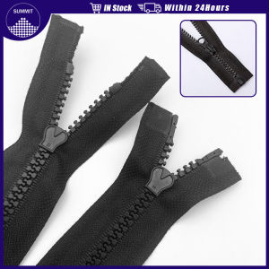Double/Single Headed Resin Zipper End Puller Replacement Zip for Cloth Backpack Luggage Repair Tool