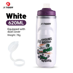 X-Tiger | X-TIGER Insulated Cycling Water Bottle 620ml Cold/Hot Thermos Squeeze Bottle for MTB Road Bicycle Portable Sports Bike Cup