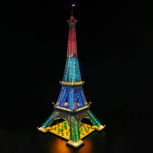 Light Kit Icons 10307 Eiffel Tower (Only LED Light kit No blocks Model)