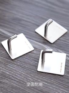 Móc thép không gỉ sus304 móc treo tường không đục lỗ thích hợp cho móc khăn trong phòng tắm và nhà bếp