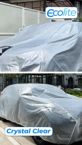 Cover Sarung Mobil Plastik Bening Tebal Crystal Clear & Ecolite Premium Waterproof 100% Anti Air Awet Tahan Lama Outdoor Bodyfit Tahan Hujan Debu MG HS ZS Hyundai Creta Peugeot 3008 5008 Mini Cooper 3 5 Door Cabrio Clubman Countryman Nissan Magnite Keiko