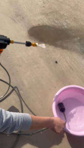 Pressure Washer Portable Car Washer 48v to 168v Lithium Battery Water Sprayer Wash High Power Spray Water Gun For Car Wash Heavy Duty Makita Power Tools
