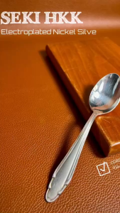 [Hàng Hiệu Japan 100%New] - SEKI HKK - Chiếc Thìa/ Muỗng Cafe Teabreak Mạ Bạc Cao Cấp