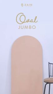 Jilbab Instan Bergo Oval Jumbo Kerudung Jersey By Zain Collection BY MOSLEMWEAR