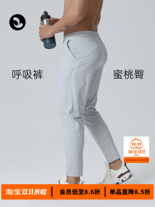 Quick Dry Breathable Fitness Mens Sporty Casual Summer Long Pants Mesh Lycra Knitted Wear Resistant Moisture Wicking