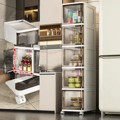 Narrow Gap Storage Cabinet 25-35cm