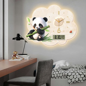 Creative Cartoon Cream Style Wall Clock